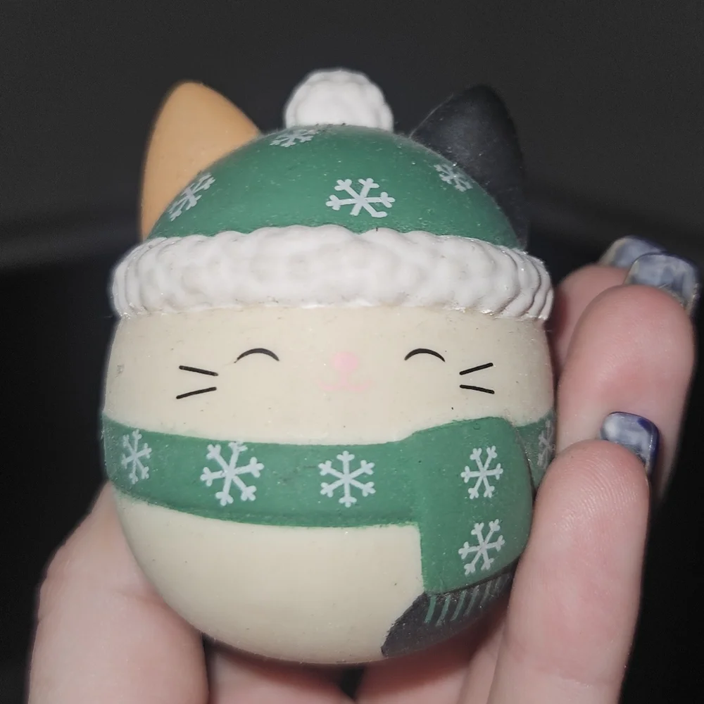 Christmas Winter Cam the Cat Squooshems by Squishmallows 2